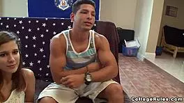 Teen Amateurs Having Fun At A Casual Gathering