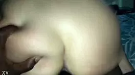 Teen feels intense love for big black cock.