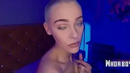 Petite white girl takes big black dick deep