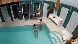 Hunt4k cuckold watches teen riding and blowjob