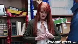 redhead krystal orchid caught thieving on holidays