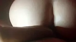 Brunette Amateur Babe in Homemade Scene with Intense Action