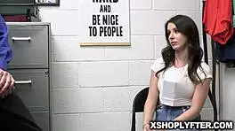 charly summer caught shoplifting pregnancy test, negotiates with officer vegas for freedom