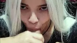 White Moon sucked me from balls to head