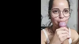 Hey, watch White Wolf OFC and White Moon with casada sucking huge white cock in the morning!