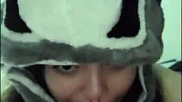 Cute teen 18+ deepthroats big cock in 69 position