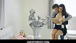 Young Guy Has His Way With Milf And Teen Blake Blossom Lily Lane