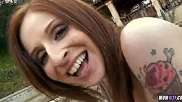 redhead wife rides young stud while cheating with mother-in-law