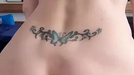 Wow! Petite Blonde MILF Rides Huge Black Dildo in Wild Solo Action. Look at Her Go!