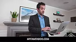 Myfamtaboo - Hazel Moore makes stepdad Donny rock hard and rough.