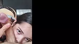 अरे, इस हॉटी को चूसते हुए देखना चाहते हो पहले राइडिंग से पहले? फीचरिंग व्हाइट मून!