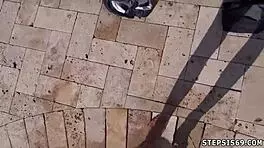 Really Hot Blonde Teen Enjoys Anal with White Man Passionately