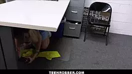 hot shoplifter doesnt want police called - chanel camryn