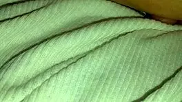 Wife creams petite feet with toes and cum