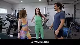 trainer fucks tiny teen anytime in front of friend