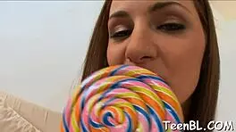 Brunette Teen 18+ Craves Intense Hardcore Riding Session