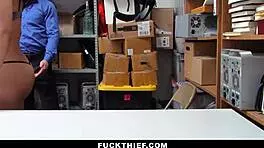 I got caugh shoplifting and punised with a blowjob in the offce garage.