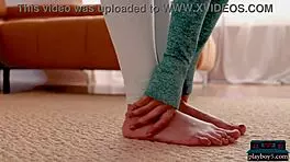 Petite Asian Milf Chloe Rose Strips Naked for Playboy. Her Flexible Yoga Moves Tease Every Angle.