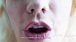 butch milf dominates her young blonde date with wet pussy licking and domination