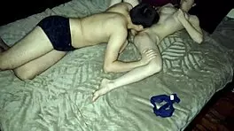 what should stepbrothers and sisters do when they're home alone? rough doggystyle with sexy brunette 😈