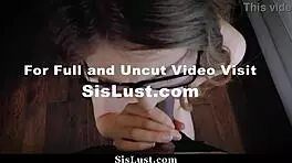 stepbrother peeks at stepsister's ass and pussy