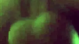 Small ebony rides big black cock hard in homemade fuck