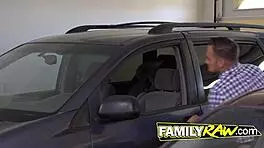 petite teen rides cock in pov after blowjob