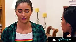 Girlsway Bffs Emily Willis & Ember Snow Fuck Hard