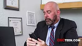 Principal Calls Allie Addison While She's Being Freeused