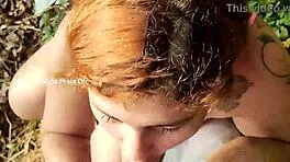 i stoped to fuck on the billings reservoir banks with my petite crossdressing partner