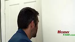 new year kicks off with slim thick step daughter getting wild