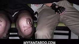 Dakota Burns, Little 18+ Whore, Starves for Step Dad's Cock at Family Dinner, Getting Blowjob and Creampie in Hardcore Roleplay.