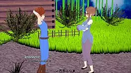 Heavenly Peaks - New NSFW Hentai Game with Groping and 3D Cartoon Teens