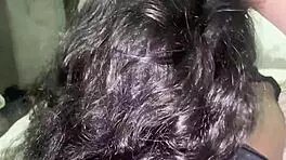 after cleaning blowjob, cute young couple explores submissive adventures with deepthroat