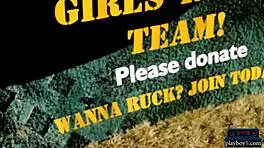 redhead teen bounces big ass on new student's cock 😏