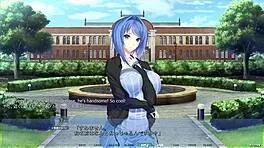 Mahiru loses virginity to college athlete in doggystyle!