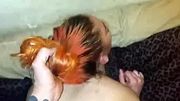 busty teen sucking dick and getting fucked hard in the ass