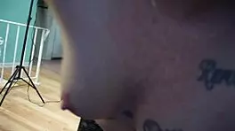 Kendall Sucks Cock and Toys with Load on Casting Couch