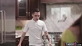 The asian teen 18+ neighbor skipped panties, and her upskirt revealed everything. We ended up fucking with my big cock.