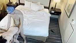 Petite Tattooed Beauty Bent Over