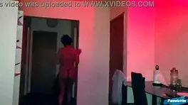 Young Babe Dances, Blows, and Gets Ass Filled with Cum.