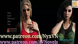 intertwined 1 meeting alexis in a casual 3d anime setting