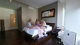 Several Teens Play Innocent Games Together