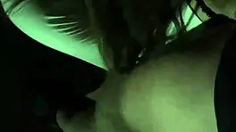 Flashing pussy and panties in a sexy mini skirt before public blowjob