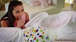 Teen Helps Friend Cum, Stepuncle Fucks Bunny!