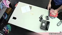 Scarlett's Intense Doggystyle in the Shop