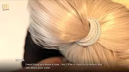 3d teen brunette shows big ass and tits during casting interview