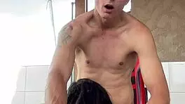 Tattooed Teen Babe Bent Over Outdoors