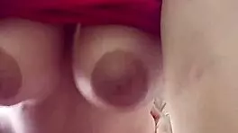 Kitchen encounter with mature latina employee