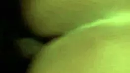 young sexy girl shakes her big red ass